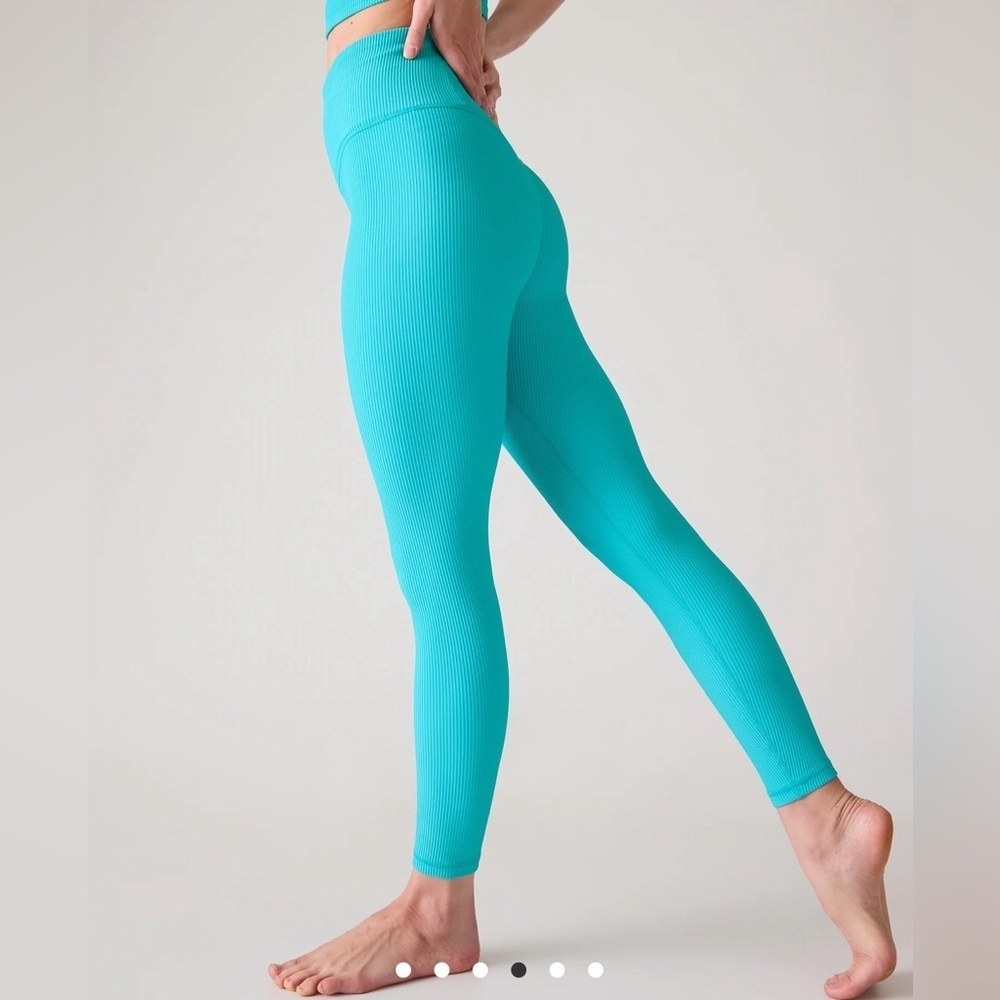 ATHLETA ELATION RIBBED LEGGING | SIZE 8
